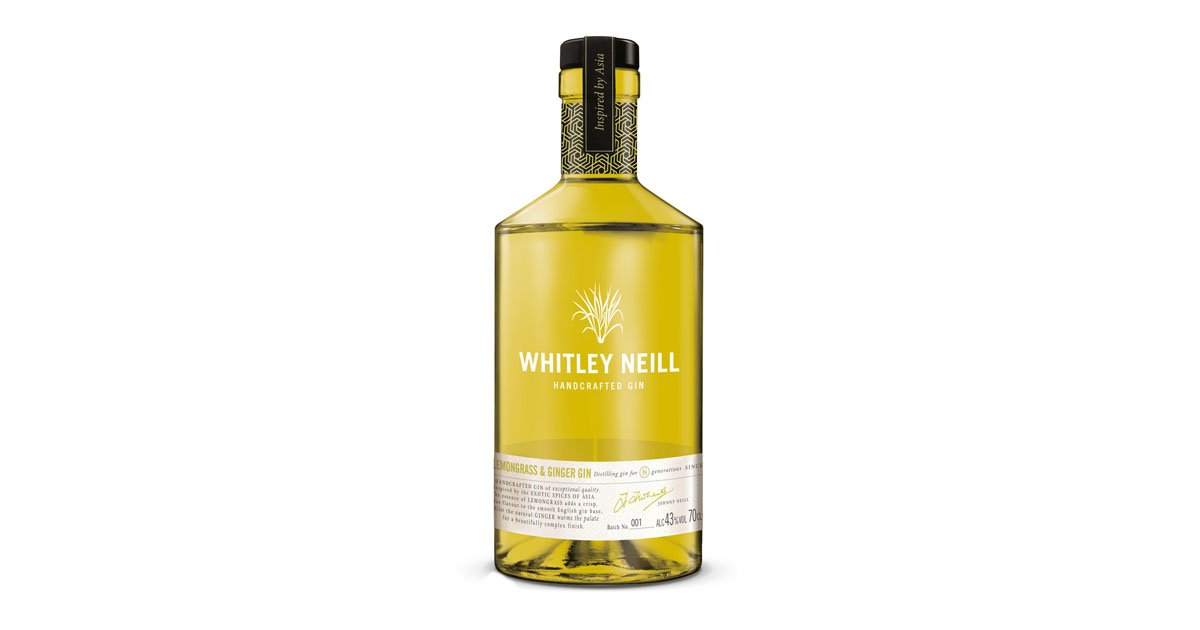 News: Markteinführung des Whitley Neill Lemongrass & Ginger Gin