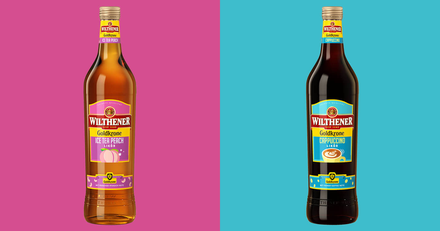 Line-Extension: Wilthener Weinbrennerei kündigt zwei Goldkrone-Liköre an