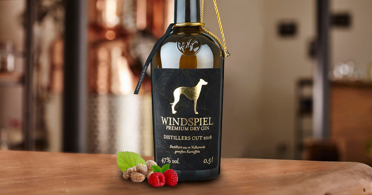 Mit Himbeeren und Maulbeeren: Launch des Windspiel Dry Gin Distillers Cut 2018