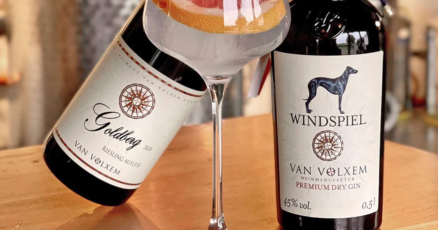 Kooperation: Windspiel Manufaktur und Van Volxem kreieren gemeinsamen Gin