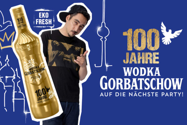 Wodka Gorbatschow 100 Jahre Limited Edition