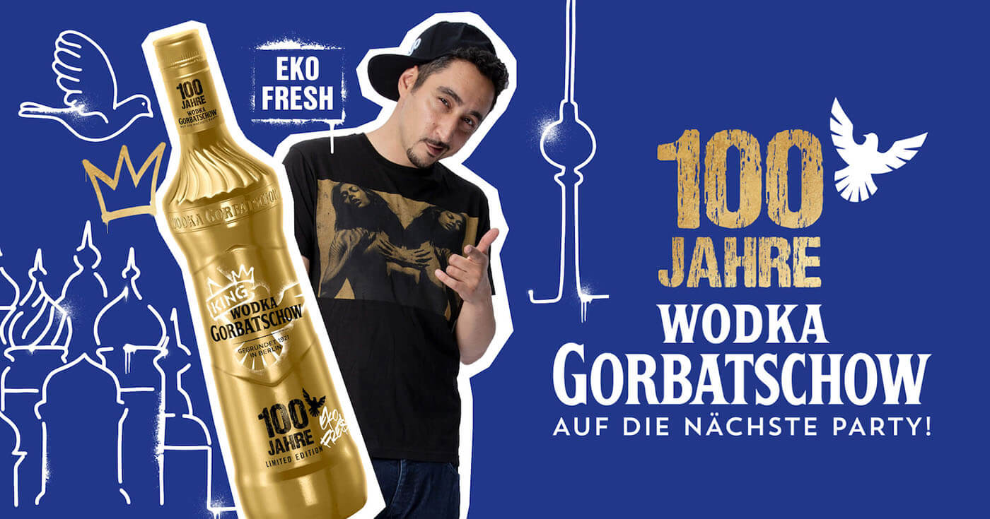 100-Jähriges: Wodka Gorbatschow kündigt Limited Edition zum großen Jubiläum an