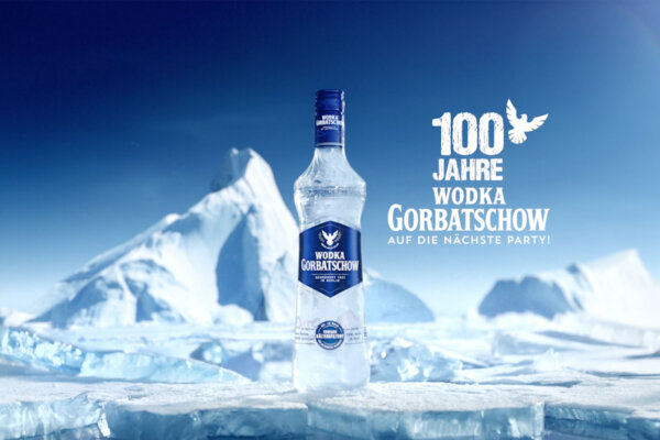 Wodka Gorbatschow feiert 100-jähriges Jubiläum