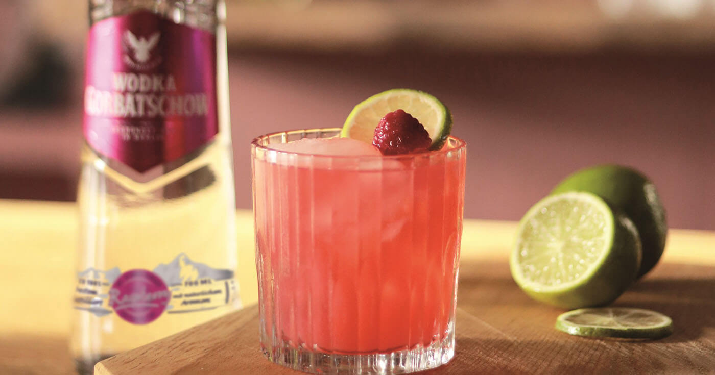 „Perfect Serves“: Wodka Gorbatschow Raspberry Special Edition im Mix