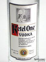 Ketel One Vodka Vorderseite Etikett