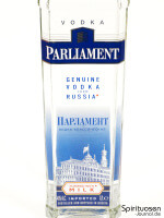 Parliament Vodka Vorderseite Etikett
