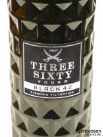 Three Sixty Vodka Black 42 Vorderseite Etikett