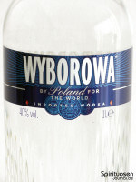 Wyborowa Wodka Vorderseite Etikett