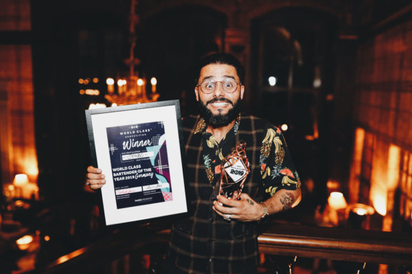 Sembo Amirpour ist deutscher World Class Bartender 2019