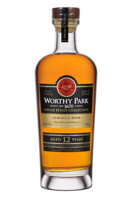 eine Flasche Worthy Park Single Estate 12 Jahre