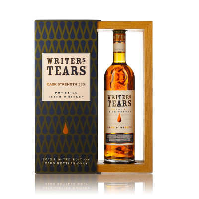 Sonderabfüllung Writers' Tears Cask Strength 2013 im Geschenkschuber