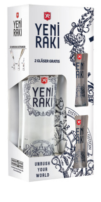 Yeni Raki kommt mit Geschenkset in den Handel