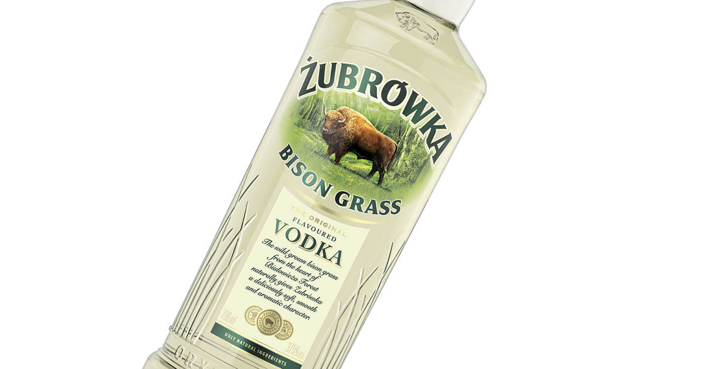 Neue Grädigkeit: Żubrówka Bison Grass Vodka erfährt Relaunch
