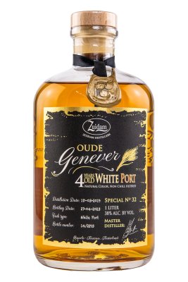 Zuidam Oude Genever 4 Jahre White Port Cask - Special No 32