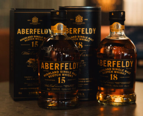 Aberfeldy 18 Jahre Sangiovese und Aberfeldy 15 Jahre Bolgheri