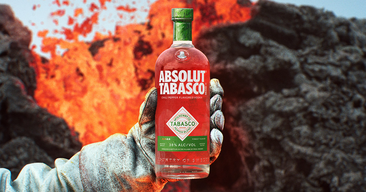 Kooperation: Absolut und Tabasco kreieren Chili Pepper Flavoured Vodka