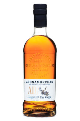 Ardnamurchan AD/ The Midgie Release 2026 eine Flasche Ardnamurchan AD/ The Midgie Release 2026