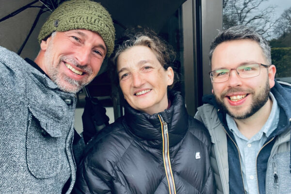 Shane Pearlman, Victoire Piquemal und Sascha Junkert