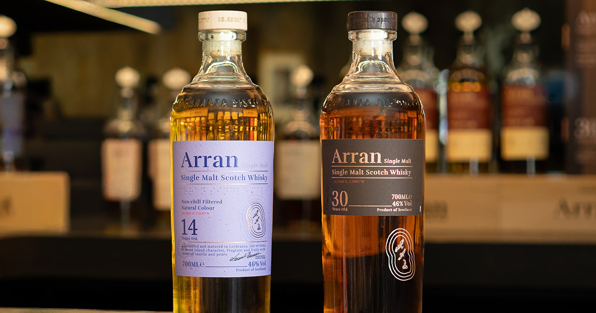Mit Redesign: Isle of Arran Distillers präsentieren zwei Neuheiten