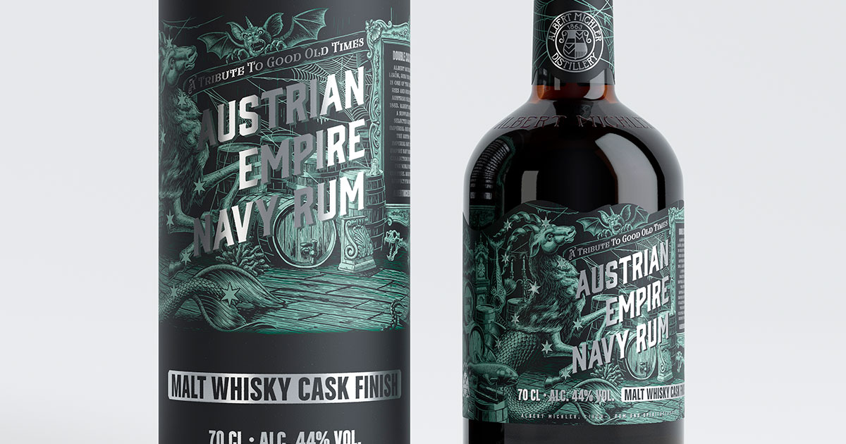 Albert Michler: Austrian Empire Navy Rum mit neuem Malt Whisky Cask Finish Albert Michler: Austrian Empire Navy Rum mit neuem Malt Whisky Cask Finish