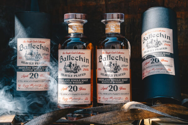 Ballechin 2006/2026 Moscato Passito Cask zwei Flaschen Whisky mit Geschenkhüllen
