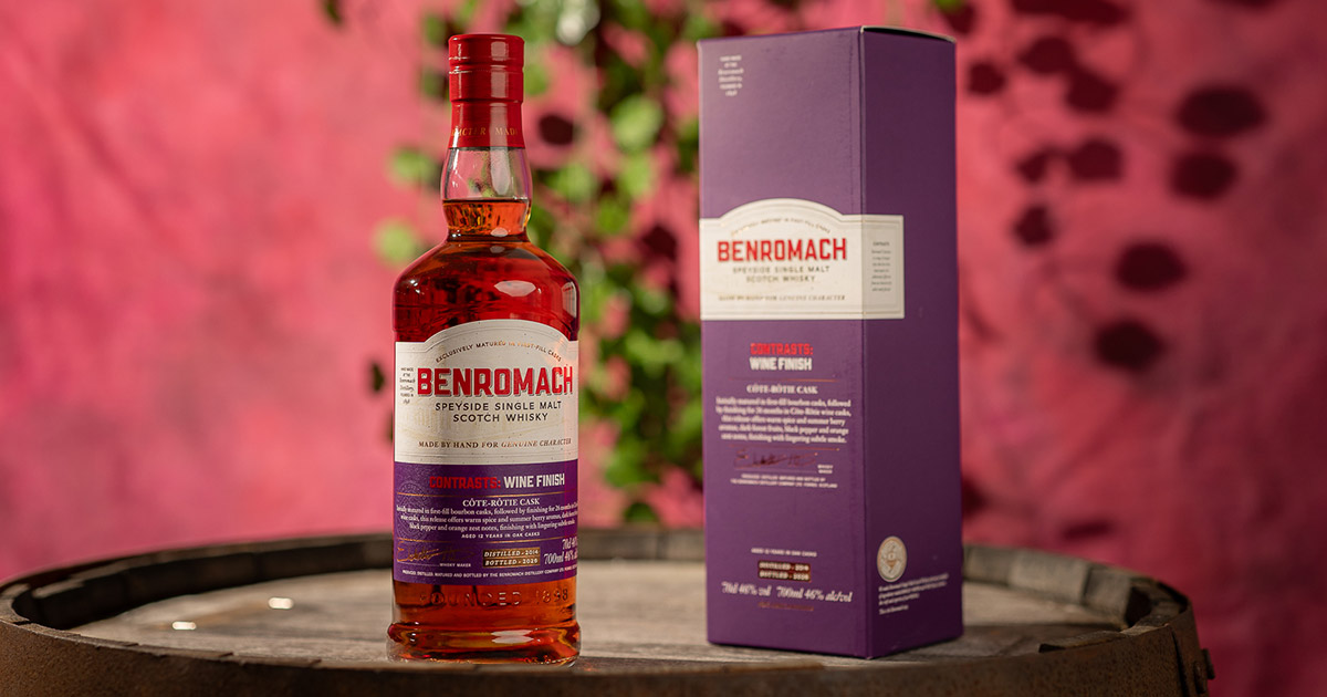 Contrasts Series: Benromach bringt Côte-Rôtie Wine Cask Finish
