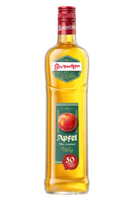 Berentzen Apfel Jubiläumsedition eine Flasche Berentzen Apfel Jubiläumsedition