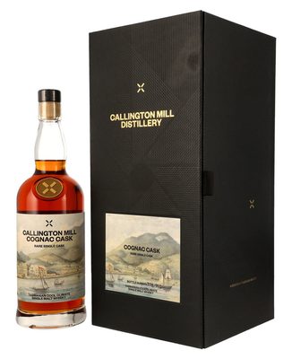 Callington Mill Rare Cognac Single Cask eine Flasche Callington Mill Rare Cognac Single Cask nebst Geschenkhülle