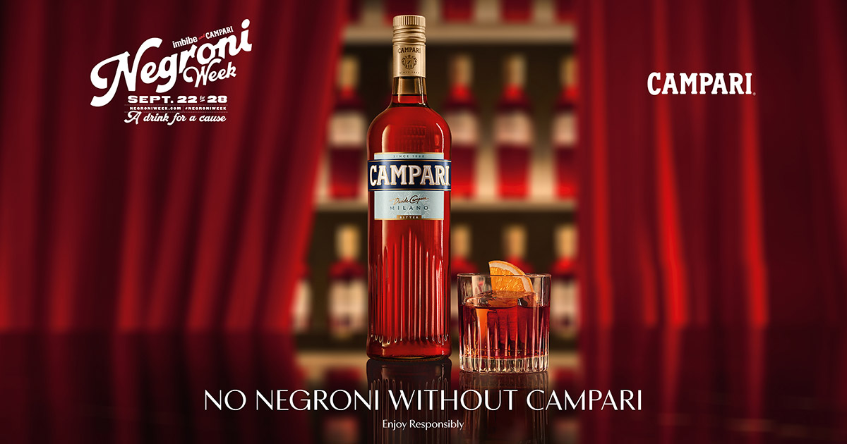 Negroni Week 2025: Campari und imbibe feiern Kultdrink