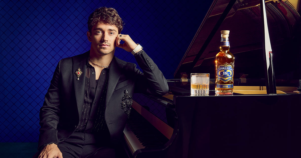 Partnerschaft: Charles Leclerc wird Chivas Regal Global Brand Ambassador