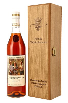 Cognac Vallein Tercinier 5th Generation Assemblage eine Flasche Cognac Vallein Tercinier 5th Generation Assemblage nebst Holzbox