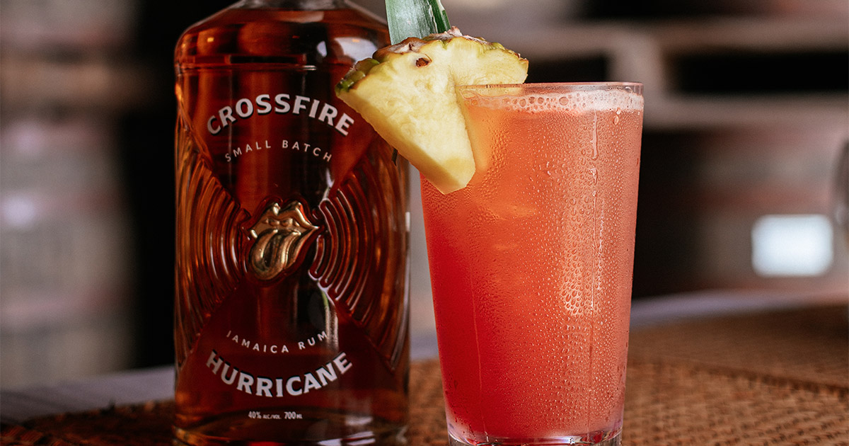 Inspiration: Crossfire Hurricane Rum in vier Drinkklassikern