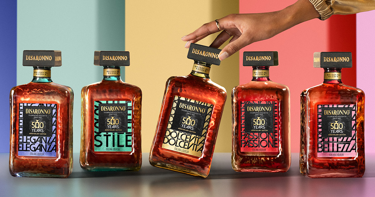 500 Jahre: Disaronno feiert Jubiläum mit Limited Edition Collection