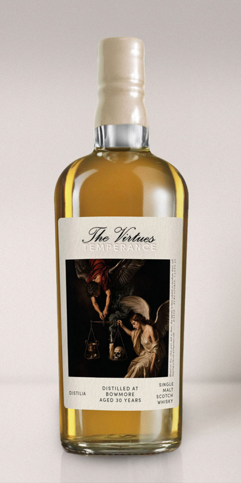 eine Flasche Distilia The Virtues Temperance