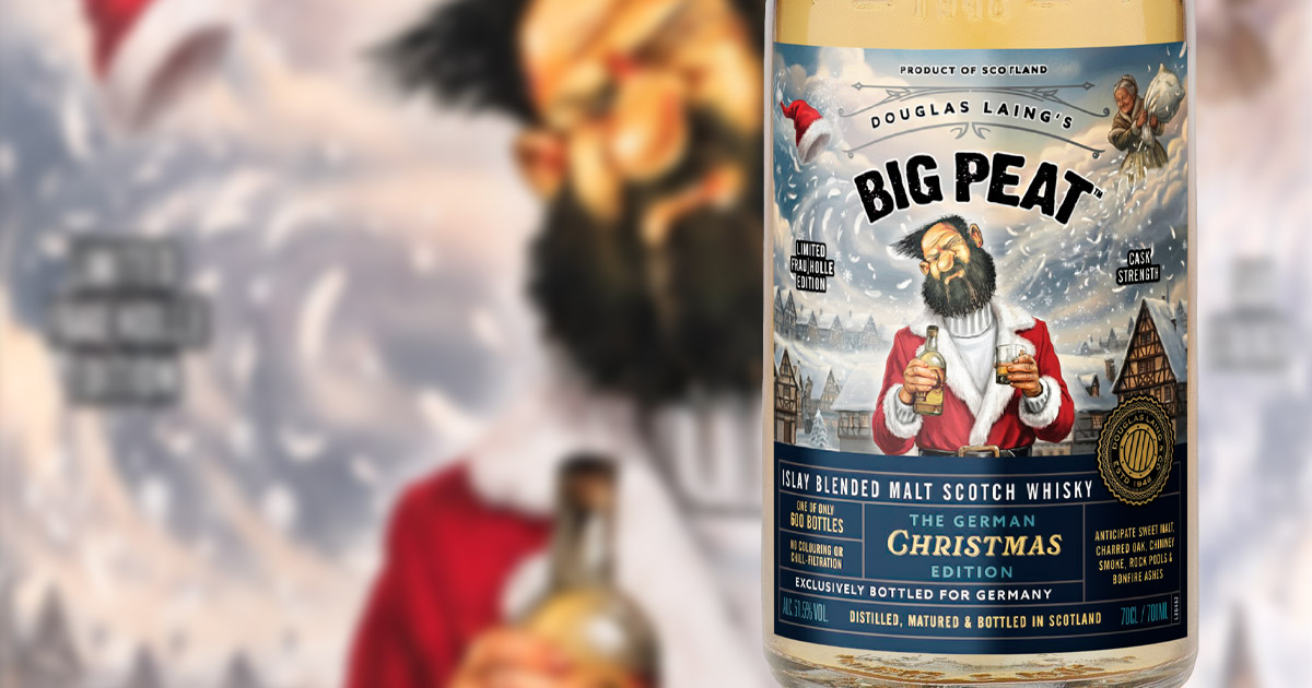 „Frau Holle“: Douglas Laing bringt Big Peat German Christmas Edition „Frau Holle“: Douglas Laing bringt Big Peat German Christmas Edition