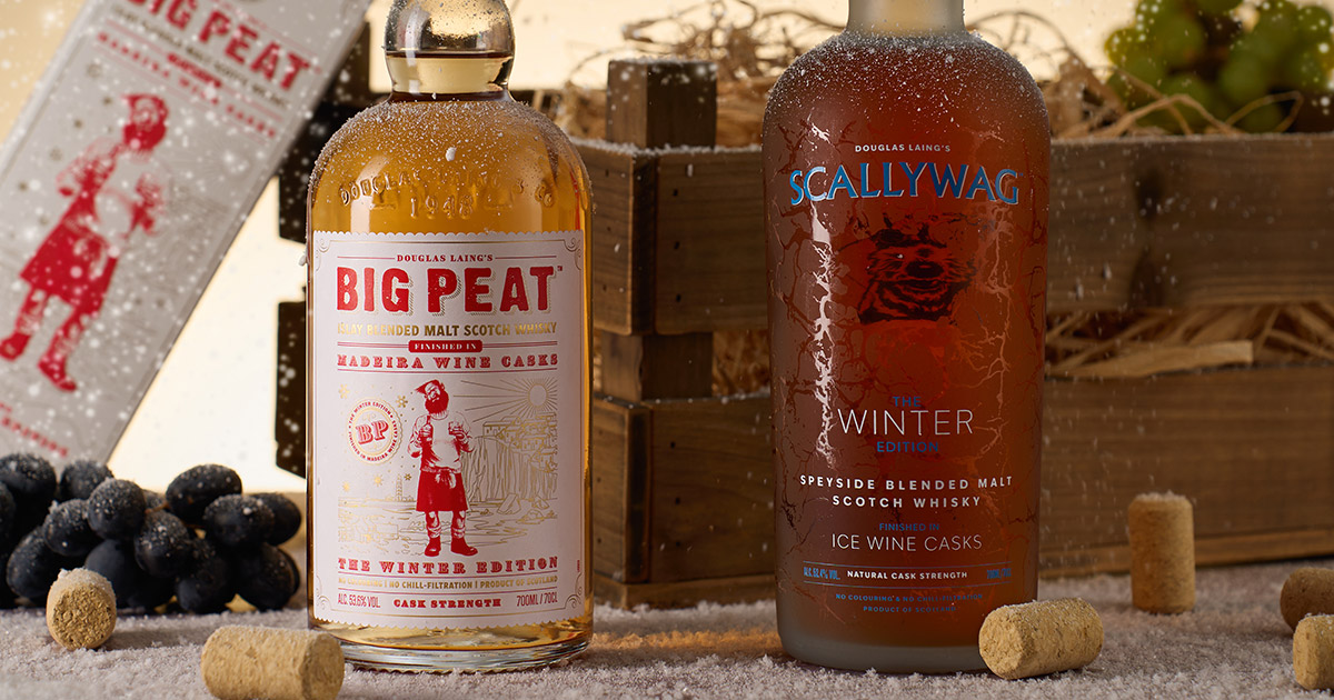 Saison 2025: Douglas Laing präsentiert Scallywag und Big Peat Winter Editions