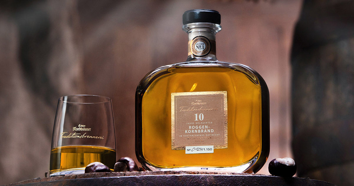 1150 Flaschen: Echter Nordhäuser launcht ersten Roggen-Kornbrand 10 Jahre