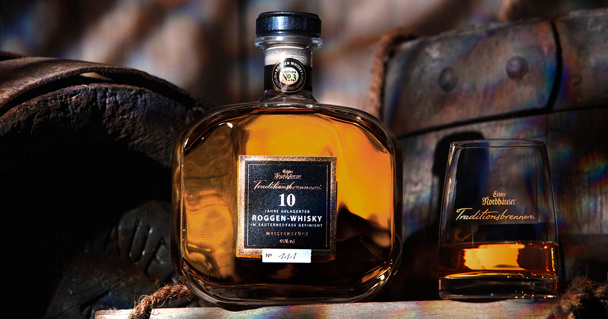 „Meisterstück“: Echter Nordhäuser bringt Roggen Whisky 10 Jahre Edition No. 3