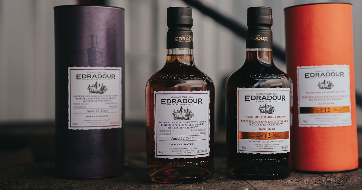 Newcomer: Edradour Distillery mit Small Batch Release aus Bordeaux Wine Casks Newcomer: Edradour Distillery mit Small Batch Release aus Bordeaux Wine Casks