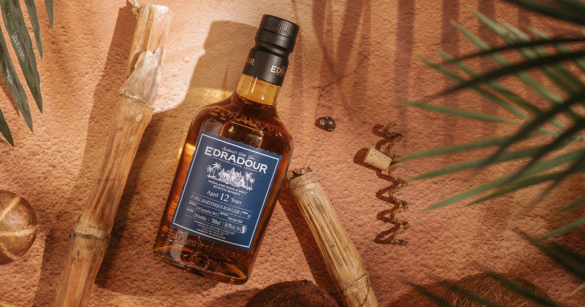 Vollreifung: Edradour Distillery bringt Single Martinique Rum Cask