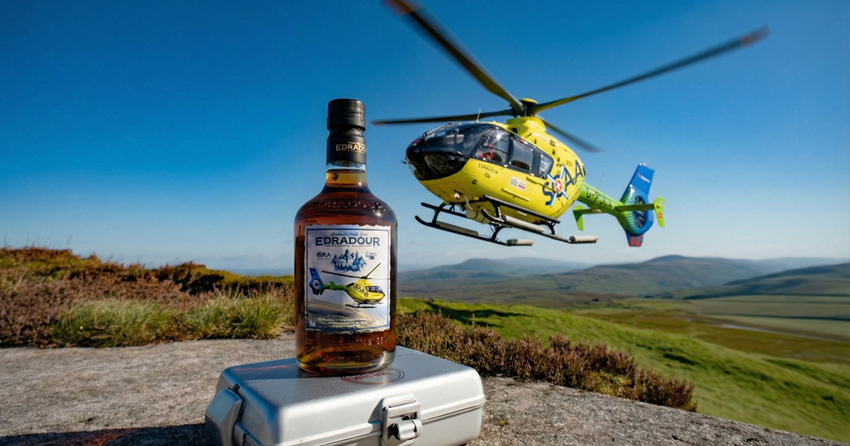 Sonderedition: Edradour Distillery unterstützt Scotland’s Charity Air Ambulance Sonderedition: Edradour Distillery unterstützt Scotland’s Charity Air Ambulance