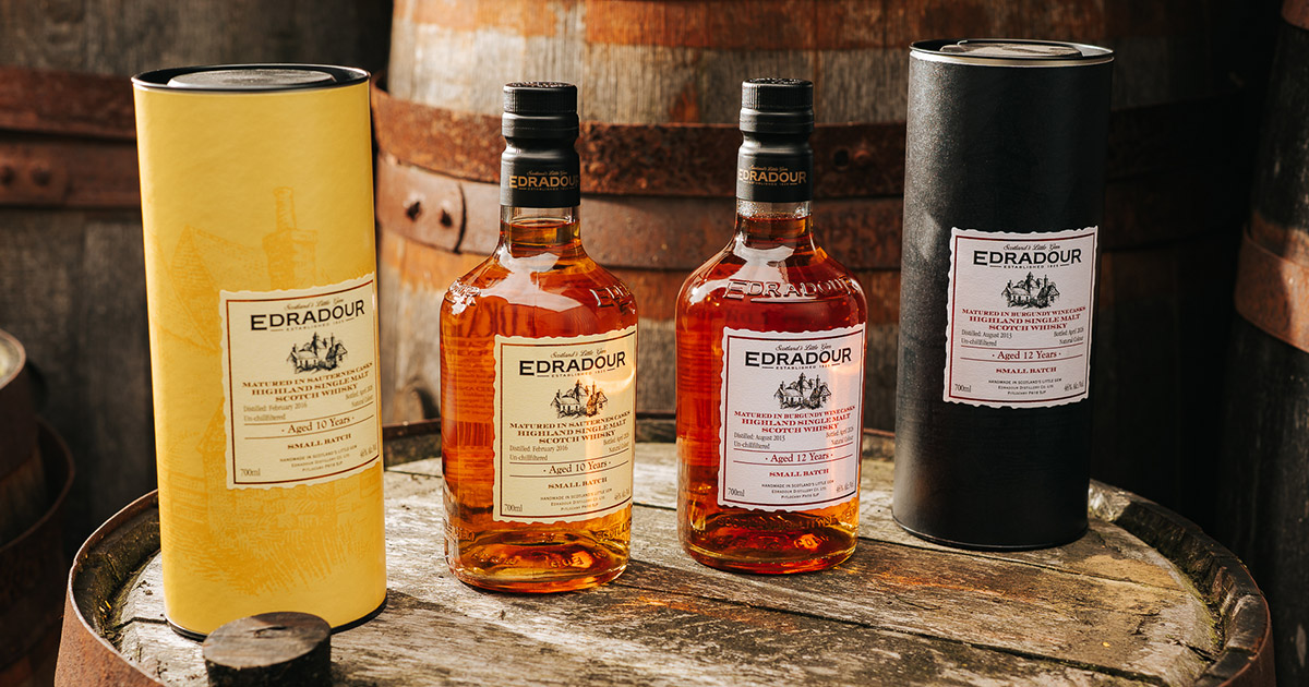 Limitiert: Edradour Distillery stellt neue Small Batch Releases vor Limitiert: Edradour Distillery stellt neue Small Batch Releases vor