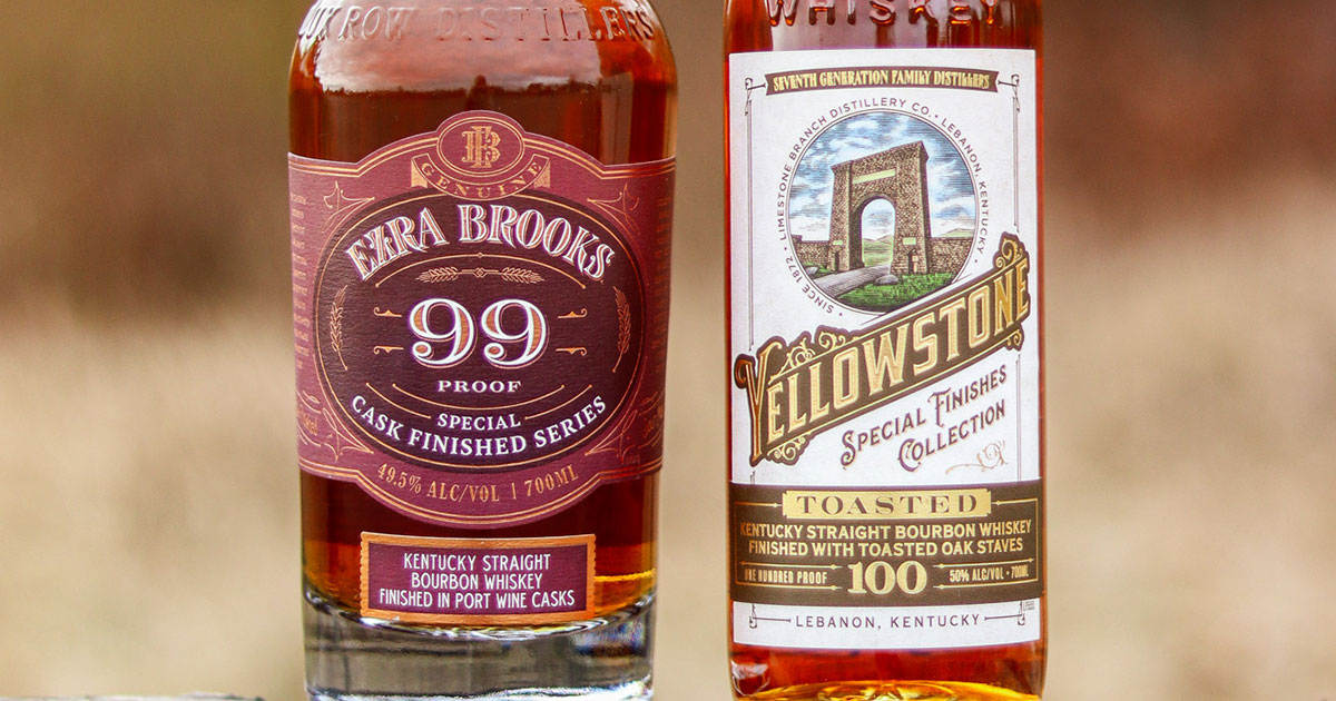 Line-Extension: Luxco mit Neuheiten von Yellowstone und Ezra Brooks