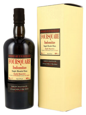 eine Flasche Foursquare Indomitas