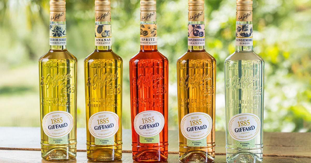 Spritz Alcohol Free: Giffard neuerdings mit alkoholfreier Bitterlikör-Alternative Spritz Alcohol Free: Giffard neuerdings mit alkoholfreier Bitterlikör-Alternative