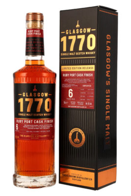 Glasgow 1770 Ruby Port Cask Finish 6 Jahre