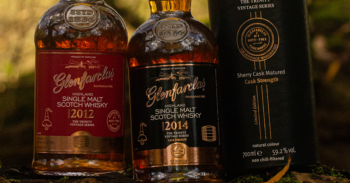 Dunnage Warehouses: Glenfarclas setzt The Trinity Vintage Series fort Dunnage Warehouses: Glenfarclas setzt The Trinity Vintage Series fort