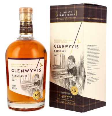 GlenWyvis Baineach eine Flasche GlenWyvis Baineach nebst Geschenkverpackung