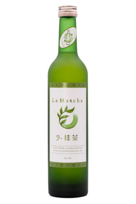 eine Flasche La Matcha Liqueur