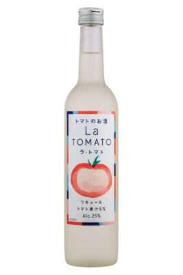 eine Flasche La Tomato Liqueur